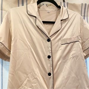 Matching short sleeve and shorts PJ set